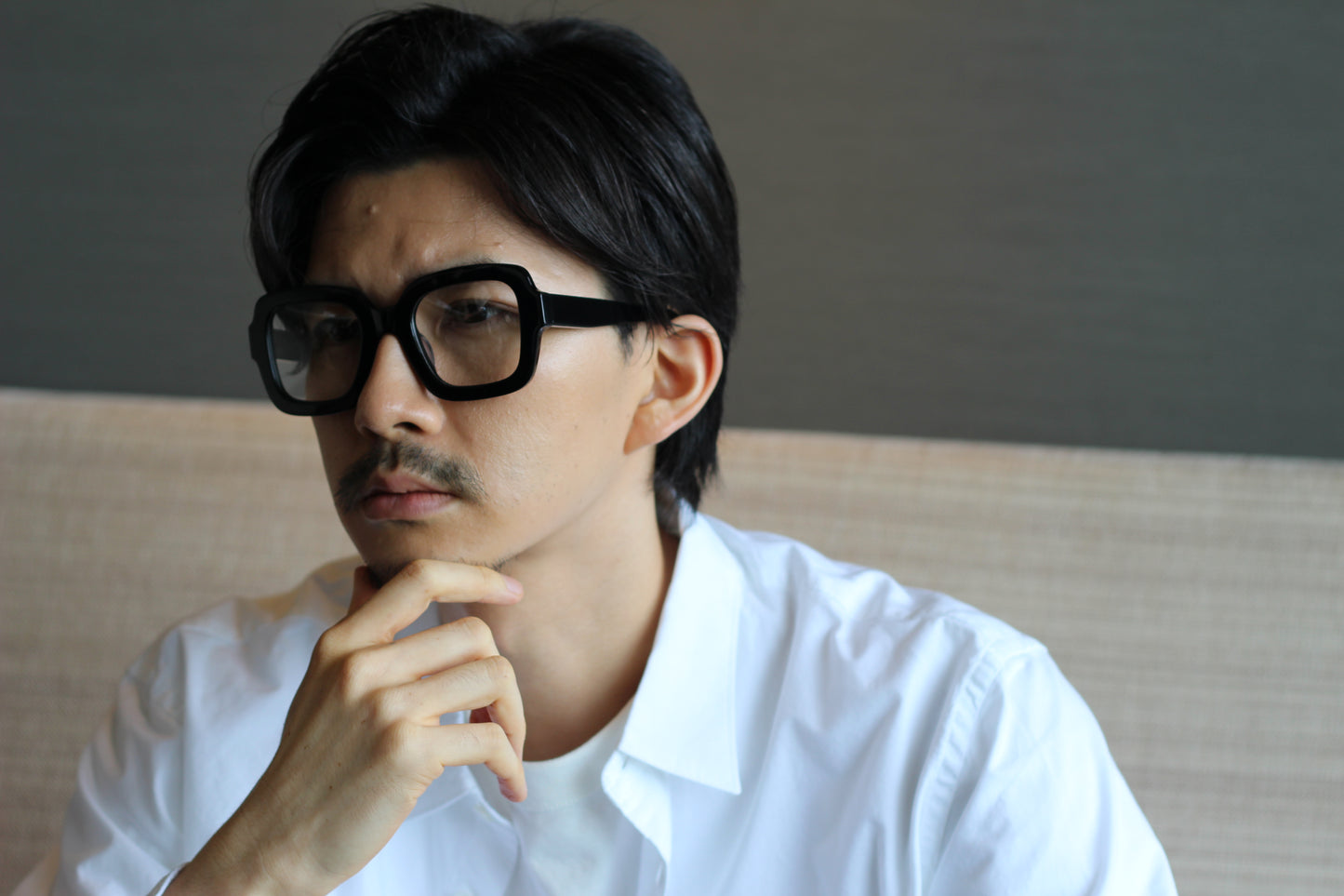 FUJIYAMA GLASSES ORIGINAL CANNAN 迦南大方型富士山眼镜