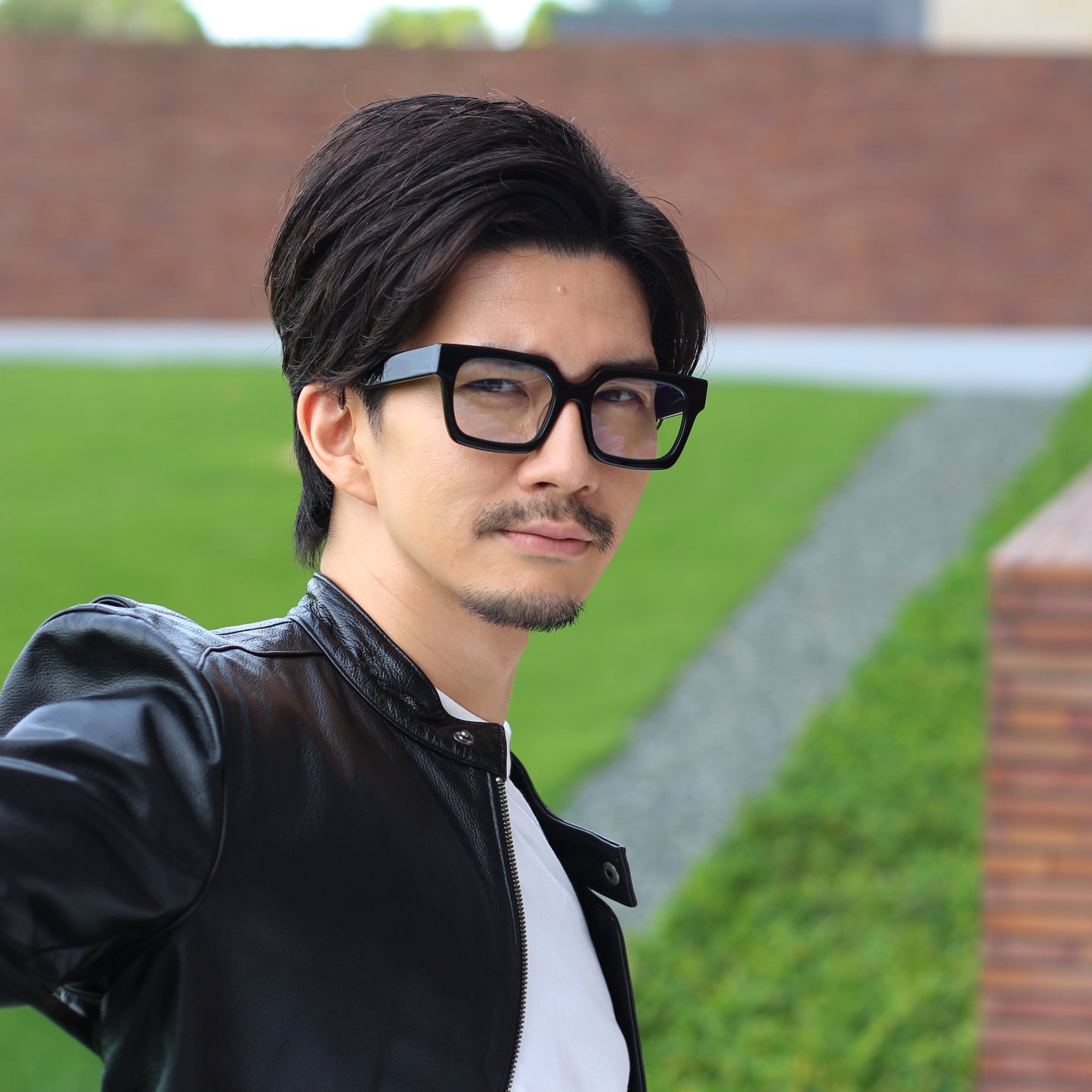 FUJIYAMA GLASSES ORIGINAL PIXEF SQUARE BIG FRAME