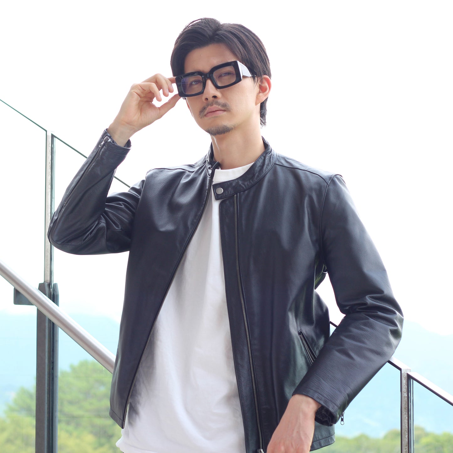 FUJIYAMA GLASSES ORIGINAL VOGUE CLEAR ＆YELLOW ＆GRAY