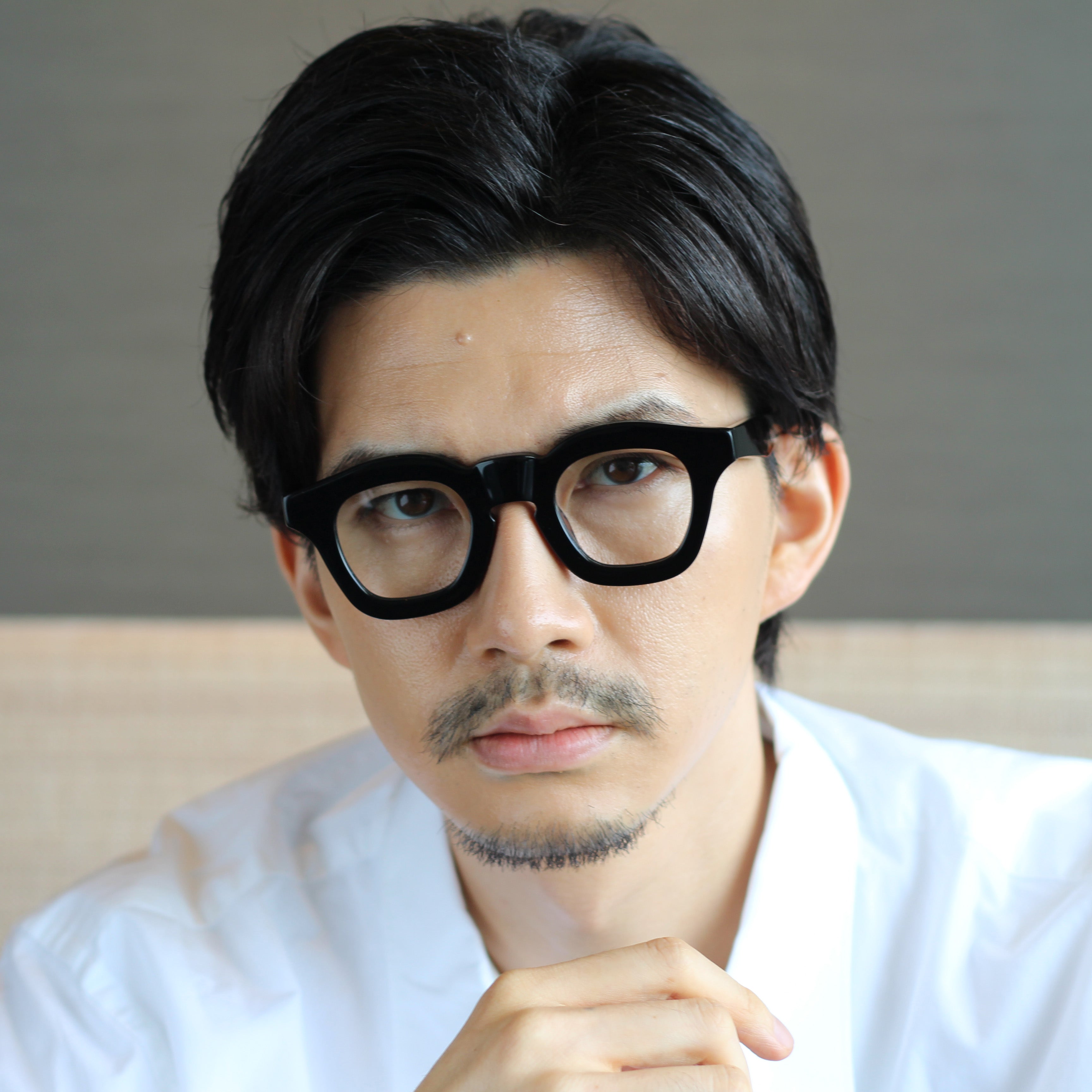 FUJIYAMA GLASSES ORIGINAL Excellence WAIELL ワイアール 極太ボストン 富士山眼鏡