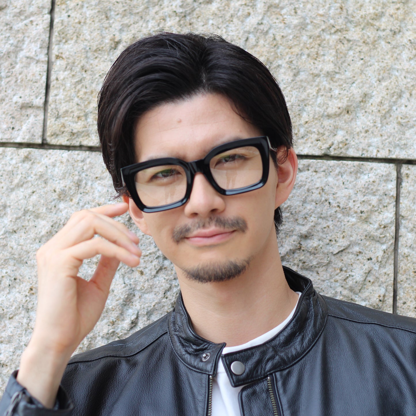 FUJIYAMA GLASSES ORIGINAL Master Craft WINDAM BLACK CLEAR