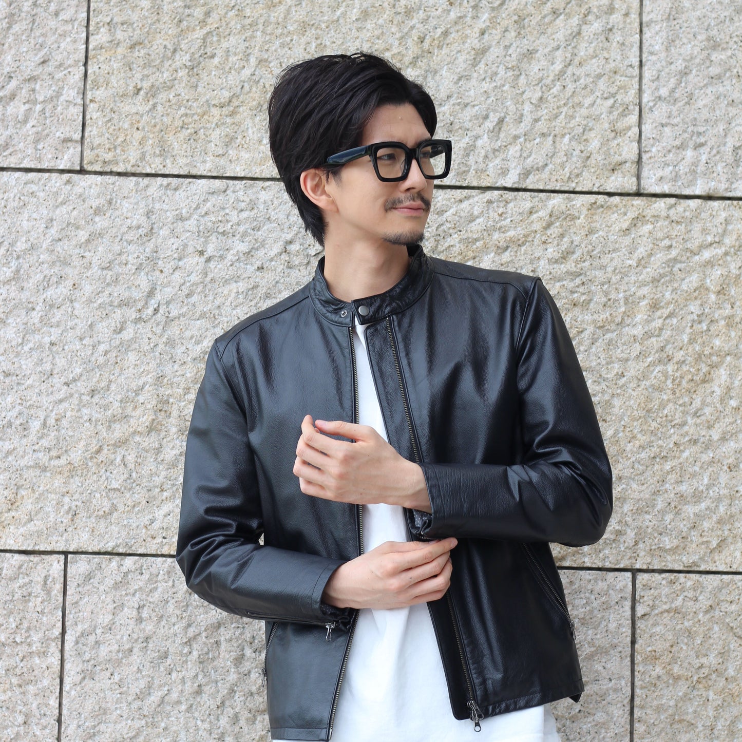 FUJIYAMA GLASSES ORIGINAL Master Craft WINDAM BLACK CLEAR