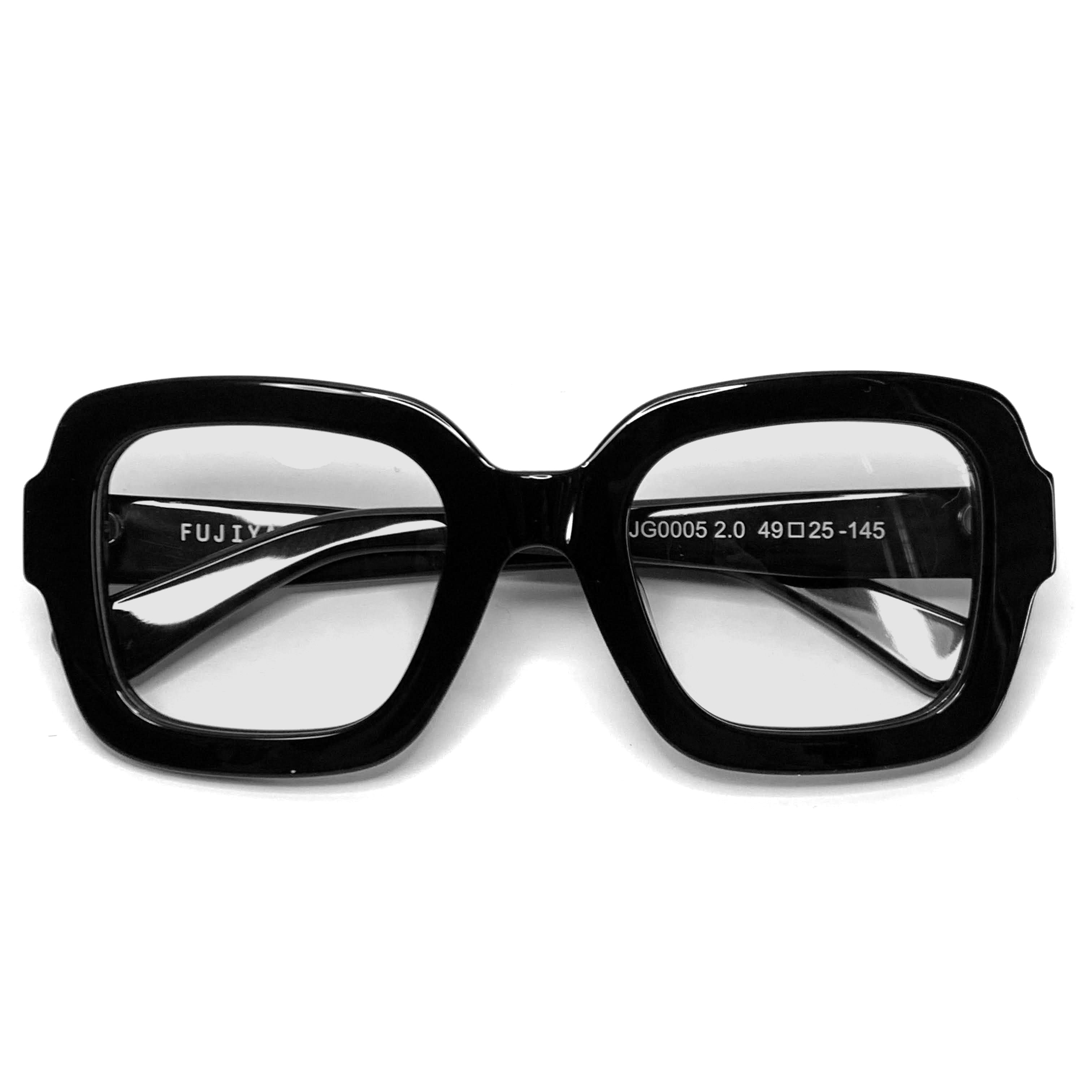 FUJIYAMA GLASSES ORIGINAL CANNAN カナン ビッグシェイプ スクエア